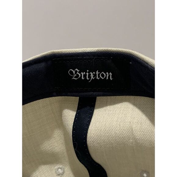 Brixton MFG Company Chief Logo Snapback Adult Hat Native Chieftain Wool Blend - Picture 8 of 10